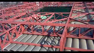 SAN SIRO STADIO - vista dall'alto drone. inter-milan