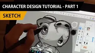 Tourist Capybara Sketch Tutorial (PART 1 of 3)
