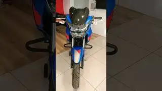 TVS Apache 160/ 2V model blue colour double disc......