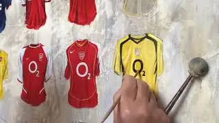 Arsenal Shirts - A Gunners Collection - By Terry Kneeshaw #arsenal
