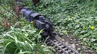 SHAWS HILL GARDEN RAILWAY IN G SCALE AMERICAN RAILROAD