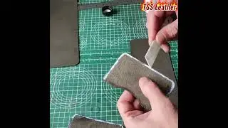 How to Make a Leather Wallet / Как сделать кожаный кошелёк #handmade #leathercraft #diy