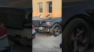 🥲Luxus Autos auf dem Schrott in Dubai #automobile #schrottplatz #luxus