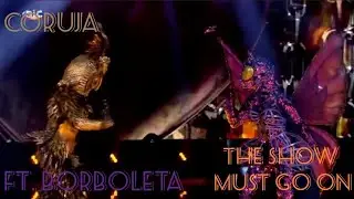 Coruja ft. Borboleta sings the show must go on a máscara portugal season 2