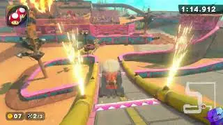 World Record Wario Stadium 150cc by Jenzua 🏆 Mario Kart World Time Trial
