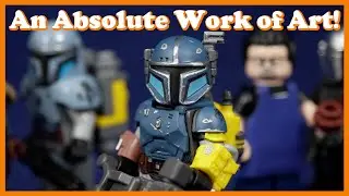 Lego Needs To Take Notes on This Custom Lego Star Wars Mando Minifigure | Lego Paz Visla by Jaka