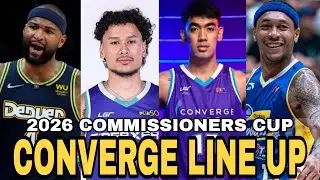 CONVERGE FIBER EXERS LINE UP FOR 2026 PBA COMMISSIONER'S CUP | DEMARCUS COUSINS IMPORT SA PBA