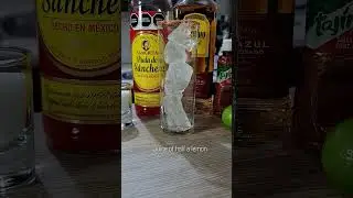 How to Make the VAMPIRO Cocktail 🍹 | Authentic MEXICAN TEQUILA Drink Recipe 🦇 #shorts #vampiro