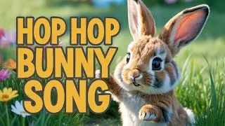 Happy Bunny Kids Song | Funny Rabbit Nursery Rhyme and Educational Bunny Music for Fun