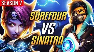 SUREFOUR's Tracer facing SINATRA's TRACER.. | Who's better? [S7 TOP 500]