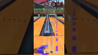 Curve Ball 5 - 7 Split Conversion | Parzival #nintendoswitchsports #switchsports #bowling