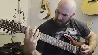Schecter C8 Hellraiser LH (Rhythm Guitar Demo and Review)