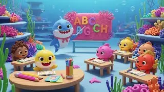 Baby Shark First Day at School | Fun Kids Song for Toddlers to Learn School Routines