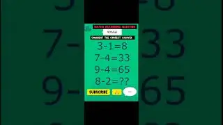 #Maths reasoning question#live