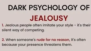 DARK PSYCHOLOGY OF JEALOUSY