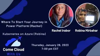 Come Cloud With Us presents Rachel Irabor and Robina Mirbahar