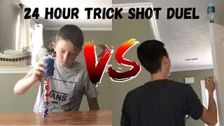 24 Hour Trick Shot Duel - The Amazing Boy Perfect