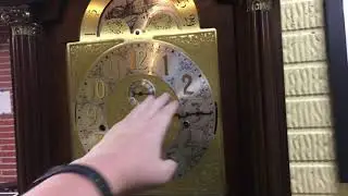 Colonial triple chime grandfather clock (fixed)