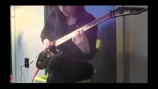 Hot and talented female guitarist MEGHAN! SHREDDING [HD] 2015