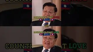 Countries that hate Laos vs countries that love laos#shorts#viralshorts