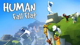 Game With Friends 🐒🔴 #HumanFallFlat
