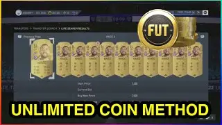 *NEW* UNLIMITED COIN METHOD IN FIFA 23 ULTIMATE TEAM | SNIPING FILTER