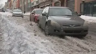 Les cols bleus demandent &agrave; l'administration Marchand d'assumer sa responsabilit&eacute; pour le d&eacute;neigement