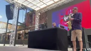 Niklas on Sax  : DJ Jauche Berlin Corporate Event