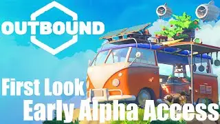 I am AMAZED with this UPCOMING Open World SURVIVAL Craft Game! | OUTBOUND