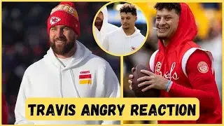 Patrick Mahomes Laughs at Travis's Frustrated Response Benched by Coach Reid Against the Broncos