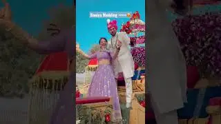 Indian Weddings are the best! 💜 Wearing #masabagupta #delhiwedding #indianwedding #baraat #asmita