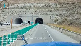 Green River Tunnel Wyoming Eastbound