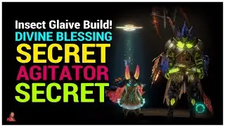 MHW Iceborne: INSECT GLAIVE BUILD! (DIVINE BLESSING SECRET+AGITATOR SECRET) 