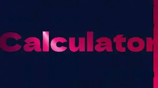 Calculator || with JAVA , HTML , CSS || 