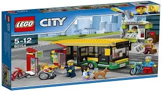 Lego City 60154 Bus Station - Lego Stop Motion
