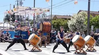 San Jose Obon 2016 Taiko Performance and the interview of Alex Wang