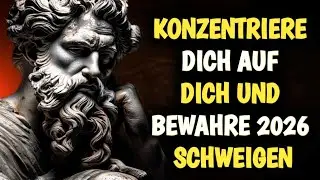 KONZENTRIERE DICH AUF DICH SELBST UND BEWAHRE STILLE IM JAHR 2026 STOIZISMUS#STOIZISMUS