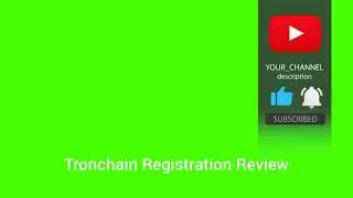 Tron Legit Investment (Tronchain Registration Review) #tron #investment