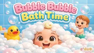 Bubble Bubble Bath Time 🫧 | Fun Bath Song for Toddlers and Kids