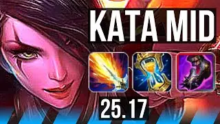 KATARINA vs TALON (MID) | Legendary, 16/5/14 | EUW Master | 25.17