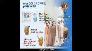 Brew Lab instant cold coffee 1kg. #brewlab#coldcoffee