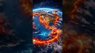Pacific Ring of Fire Explained 🔥 | 90% Earthquakes Here? | Telugu Facts