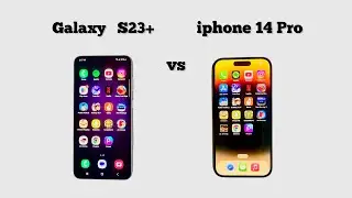 Samsung S23 Plus vs iphone 14 Pro | Speed Test