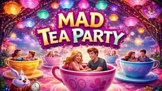 Disney Ki Sabse Crazy Ride 😵 | Mad Tea Party #MadTeaParty #MadTeaCups #DisneyRide #DisneyMagic