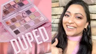 NEW HUDA BEAUTY ROSE QUARTZ PALETTE DUPE | SMITHY SONY