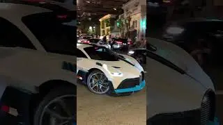 The prince of Qatar visiting Monaco in his Bugatti Divo