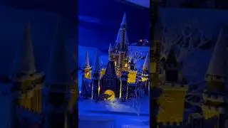 Gingerbread CASTLE at World largest Gingerbread Town 🍬 #gingerbreadhouse #cozy #christmas