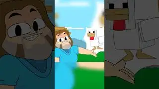 L-L-L-LAVA🔥CH-CH-CH-CHICKEN🐔 #minecraft #lighter_125 #jackblack