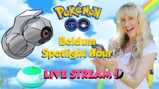 BELDUM SPOTLIGHT HOUR SHINY HUNT!!! - Pok&eacute;mon GO