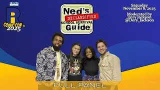 NED'S DECLASSIFIED SCHOOL SURVIVAL GUIDE (Rhode Island Comic Con 2025)